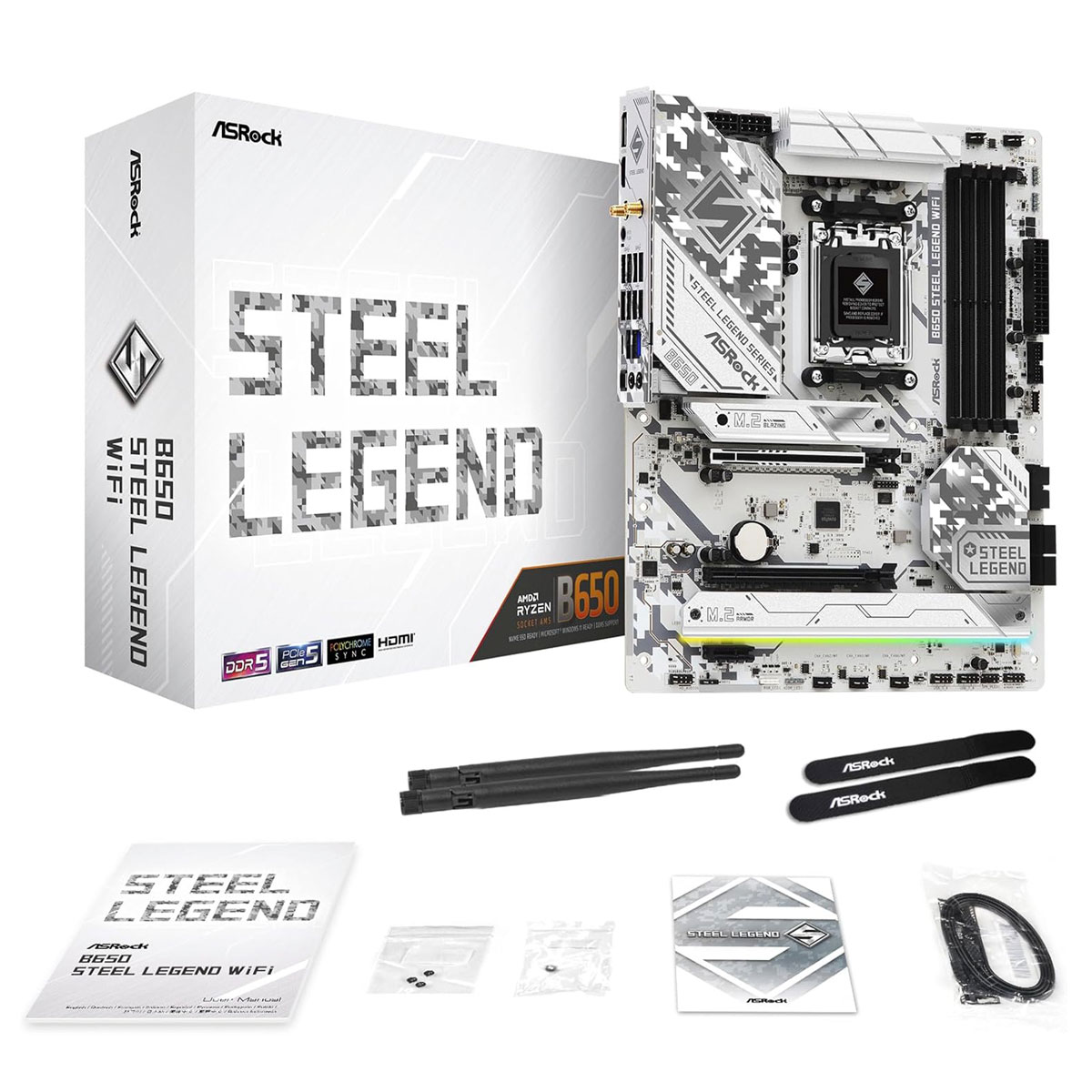Featured image for “ASRock B650 Steel Legend WiFi｜AM5対応 ATXマザーボード”